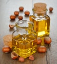 Hazelnut oil Royalty Free Stock Photo