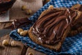 Hazelnut spread delicious Royalty Free Stock Photo
