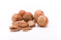 Hazelnuts Royalty Free Stock Photo