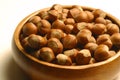 Hazelnuts bowl Royalty Free Stock Photo
