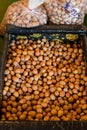 Hazelnuts at Detering Farm in Eugene Oregon