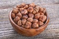 Hazelnuts Royalty Free Stock Photo