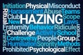 Hazing Word Cloud