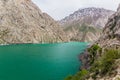 Hazor Chasma lake in Marguzor Haft Kul in Fann mountains, Tajikist