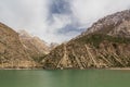 Hazor Chasma lake in Marguzor Haft Kul in Fann mountains, Tajikist