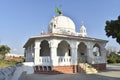 Hazrat Pir Ilyas Ahmed Khattu Bawa Dargah and Mosque, rear view at Dholka