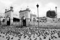 Hazratbal Mosque in Srinagar Royalty Free Stock Photo