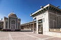 Hazret-Khizr mosque with the mausoleum of the first President of the Republic of Uzbekistan Islam Karimov. Samarkand,