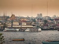 Hazy Bangkok Royalty Free Stock Photo