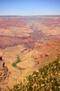 Hazy Blue Sky Grand Canyon Arizona