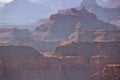 Hazy Grand Canyon Royalty Free Stock Photo