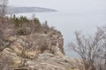 Lookout from Palisade Head on Lake Superior Royalty Free Stock Photo