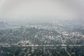 Hazy view from Mount Helix