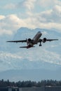 HB-AZD Helvetic Airways Embraer E190-E2 jet in Zurich in Switzerland