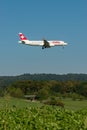 HB-JCC Swiss Bombardier CS-300 jet in Zurich in Switzerland