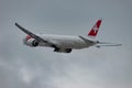 HB-JNA Swiss Boeing 777-3DEER jet in Zurich in Switzerland