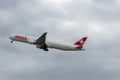 HB-JNI Swiss Boeing 777-3DEER jet in Zurich in Switzerland