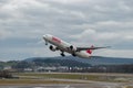 HB-JNL Swiss Boeing 777-3DEER jet in Zurich in Switzerland