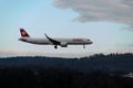 HB-JPA Swiss Airbus A321-271NX jet in Zurich in Switzerland