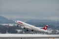 HB-JPD Swiss Airbus A321-271NX Neo jet in Zurich in Switzerland Royalty Free Stock Photo