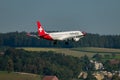 HB-JVM Helvetic Airways Embraer E190LR jet in Zurich in Switzerland Royalty Free Stock Photo