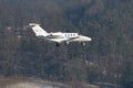 HB-VTW Alpine Flight service Cessna 525 Citation M2 jet in Zurich in Switzerland Royalty Free Stock Photo