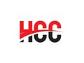 HCC Letter Initial Logo Design Vector Illustration