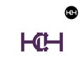 HCH Logo Letter Monogram Design Royalty Free Stock Photo