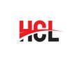 HCL Letter Initial Logo Design Vector Illustration Royalty Free Stock Photo