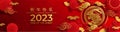 Happy chinese new year 2023 year of the rabbit zodiac sign