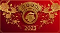 Happy chinese new year 2023 year of the rabbit zodiac sign