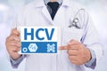 HCV Royalty Free Stock Photo