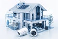 HD security cameras enhance monitoring technology for secure connections in home monitoring systems, integrating security technolo