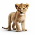 Hd Wallpaper Of Lion King Cub In Patricia Piccinini Style Royalty Free Stock Photo