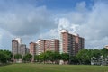 HDB estate in Hougang Royalty Free Stock Photo