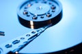 Hdd concept, hard drive disc Royalty Free Stock Photo