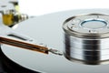 HDD drive inside Royalty Free Stock Photo