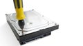 HDD harddisk file save record hardware concept