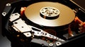 hdd information technology data storage Royalty Free Stock Photo