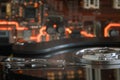Hdd magnetic disk data head computer hardware Royalty Free Stock Photo