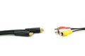 HDMI Cable and Auido Video Cable Royalty Free Stock Photo