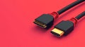 HDMI Cable Connectors Royalty Free Stock Photo