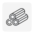 Hdpe pipe icon