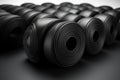 Hdpe Rolls Royalty Free Stock Photo