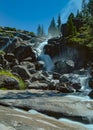 HDR Bassi Falls viewed from close