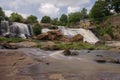 HDR Falls Park on The Reedy River Royalty Free Stock Photo