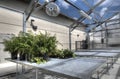 HDR of Greenhouse Royalty Free Stock Photo