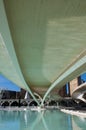 HDR image of a bridge, City of Arts and Sciences, Valencia