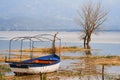 HDR image of Dojran lake Royalty Free Stock Photo
