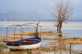HDR image of Dojran lake Royalty Free Stock Photo